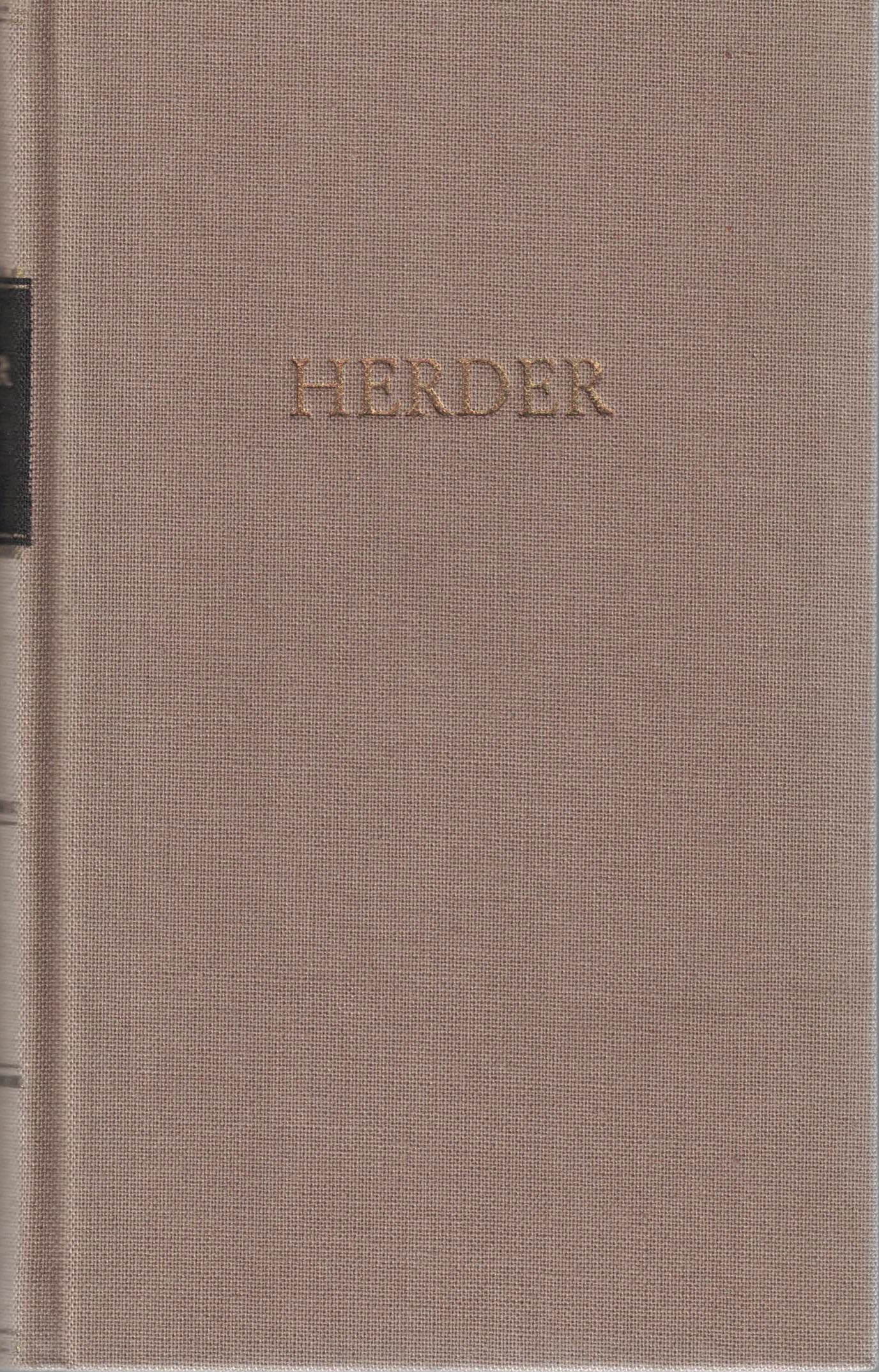 Herder Werke in fünf Bänden