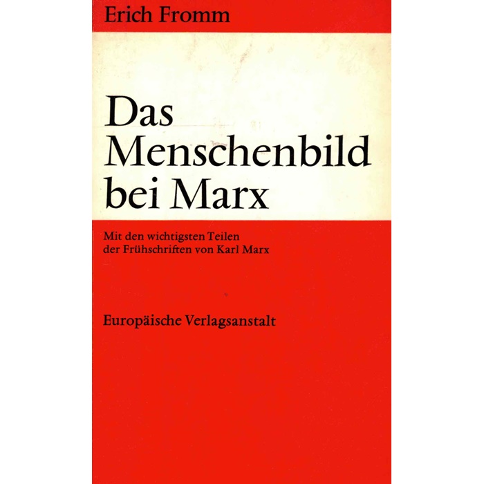 Das Menschenbild bei Marx