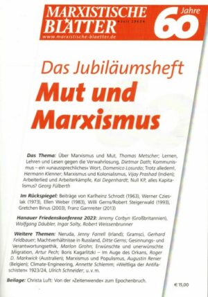 Marxistische Blätter seit 1963