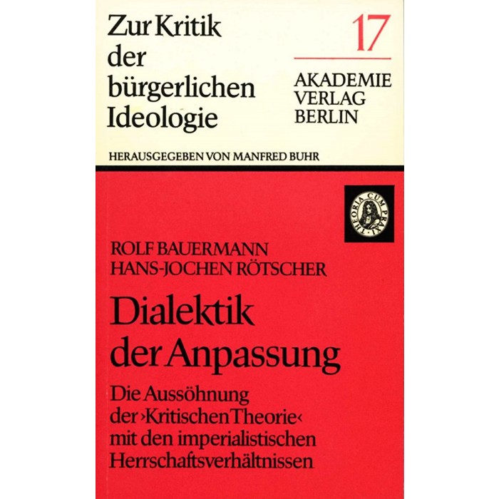 Bauermann / Rötscher "Dialektik der Anpassung"