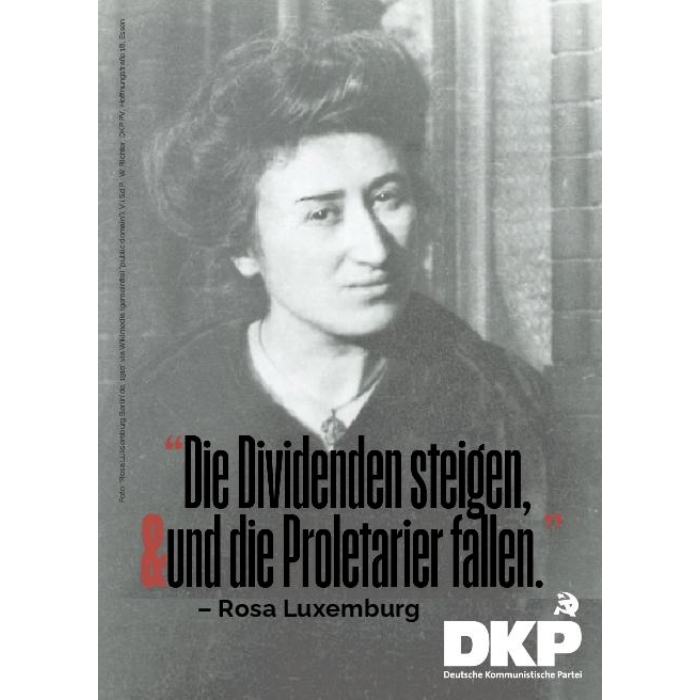 Aufkleber / DKP „Rosa Luxemburg“
