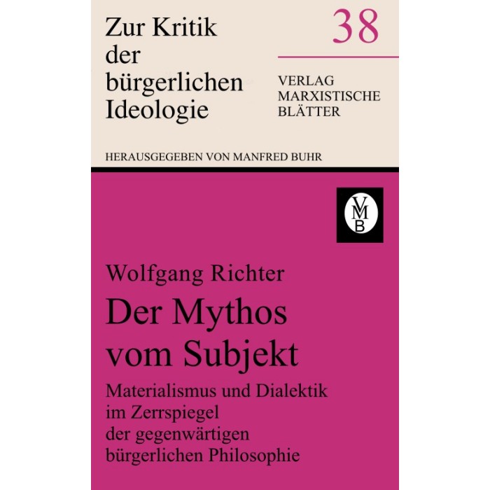 Richter, Wolfgang "Der Mythos vom Subjekt"