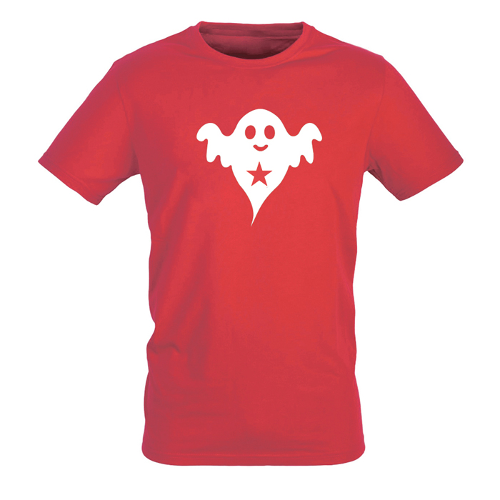 T-Shirt "Gespenst" [rot]