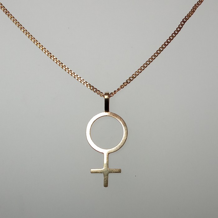 Symbolschmuck "Frauenzeichen / Kette"